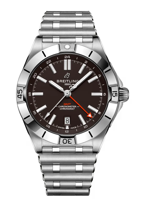 Breitling Chronomat Automatic GMT 40 NFL Cleveland Browns Edition Replica Watch A32398E21B1A1